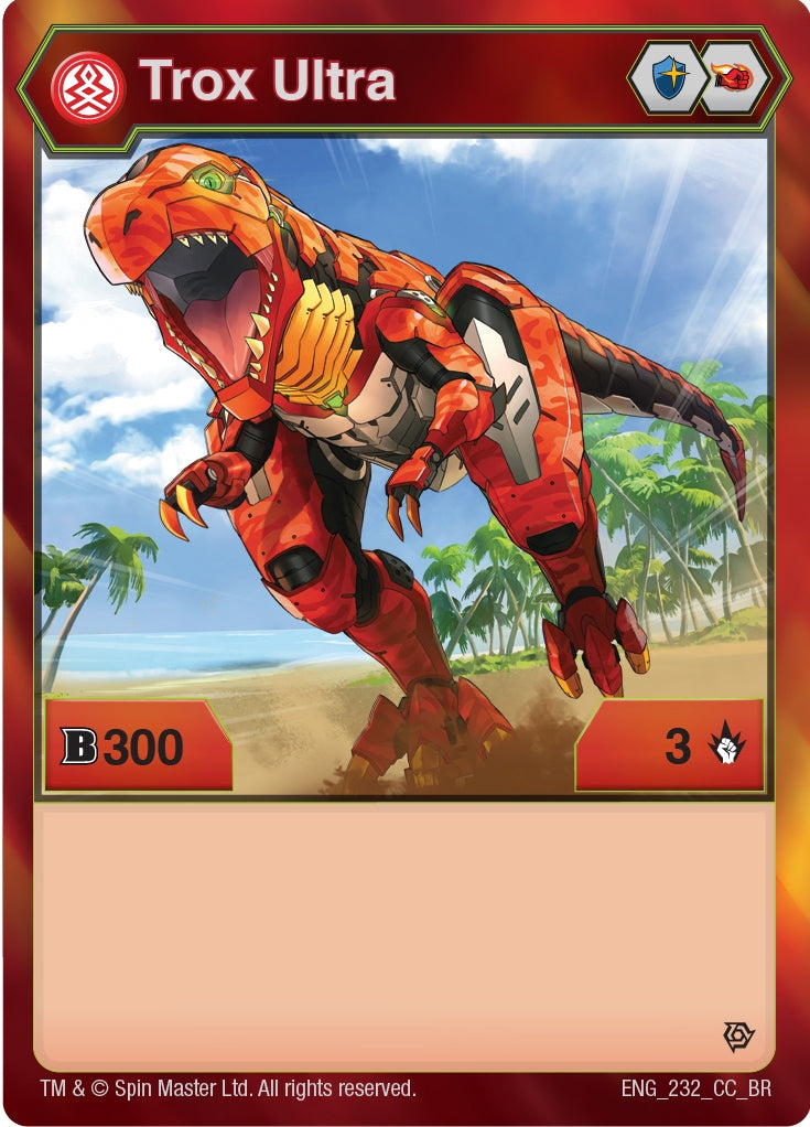 Trox Ultra (232) [BR] - Bakugan TCG Single