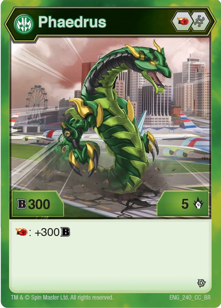 Phaedrus (240) (240) [BR] - Bakugan TCG Single