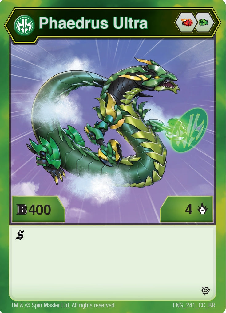 Phaedrus Ultra (241) (241) [BR] - Bakugan TCG Single