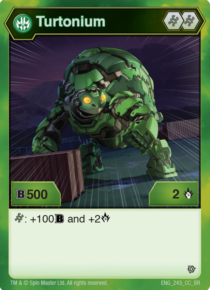Turtonium (243) (243) [BR] - Bakugan TCG Single