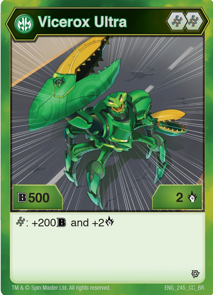 Vicerox Ultra (245) (245) [BR] - Bakugan TCG Single
