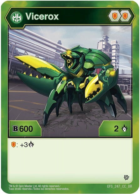Vicerox (247) (247) [BR] - Bakugan TCG Single