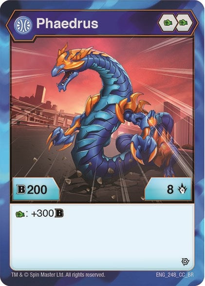 Phaedrus (248) (248) [BR] - Bakugan TCG Single