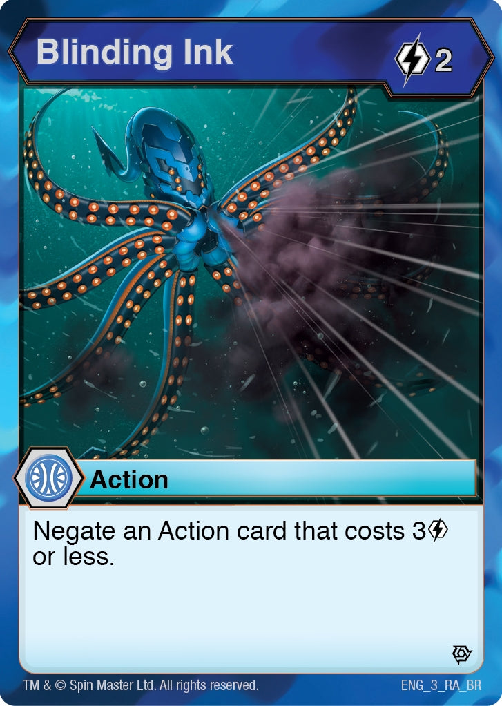 Blinding Ink (3) [BR] - Bakugan TCG Single