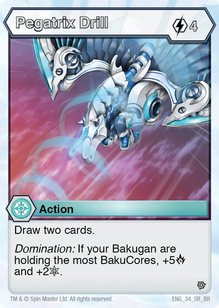 Pegatrix Drill (34) [BR] - Bakugan TCG Single