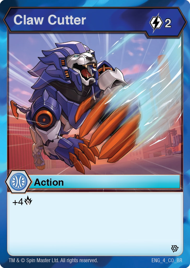 Claw Cutter (4) [BR] - Bakugan TCG Single
