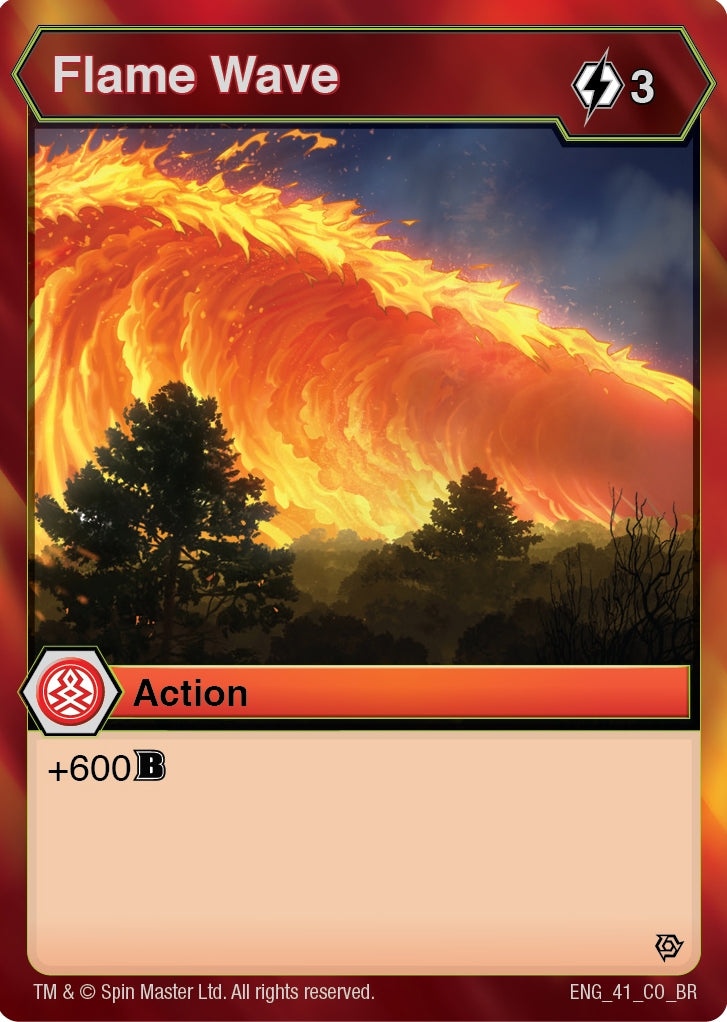 Flame Wave (41) [BR] - Bakugan TCG Single