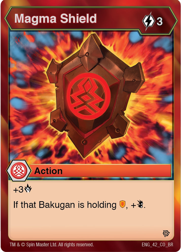 Magma Shield (42) [BR] - Bakugan TCG Single