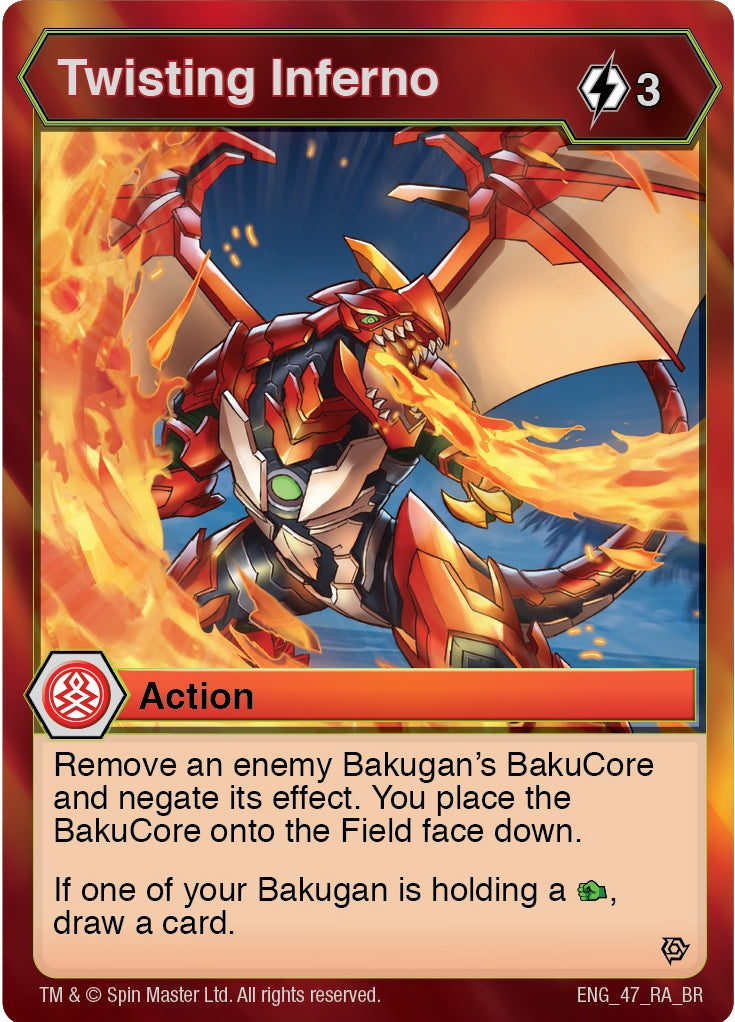 Twisting Inferno (47) [BR] - Bakugan TCG Single