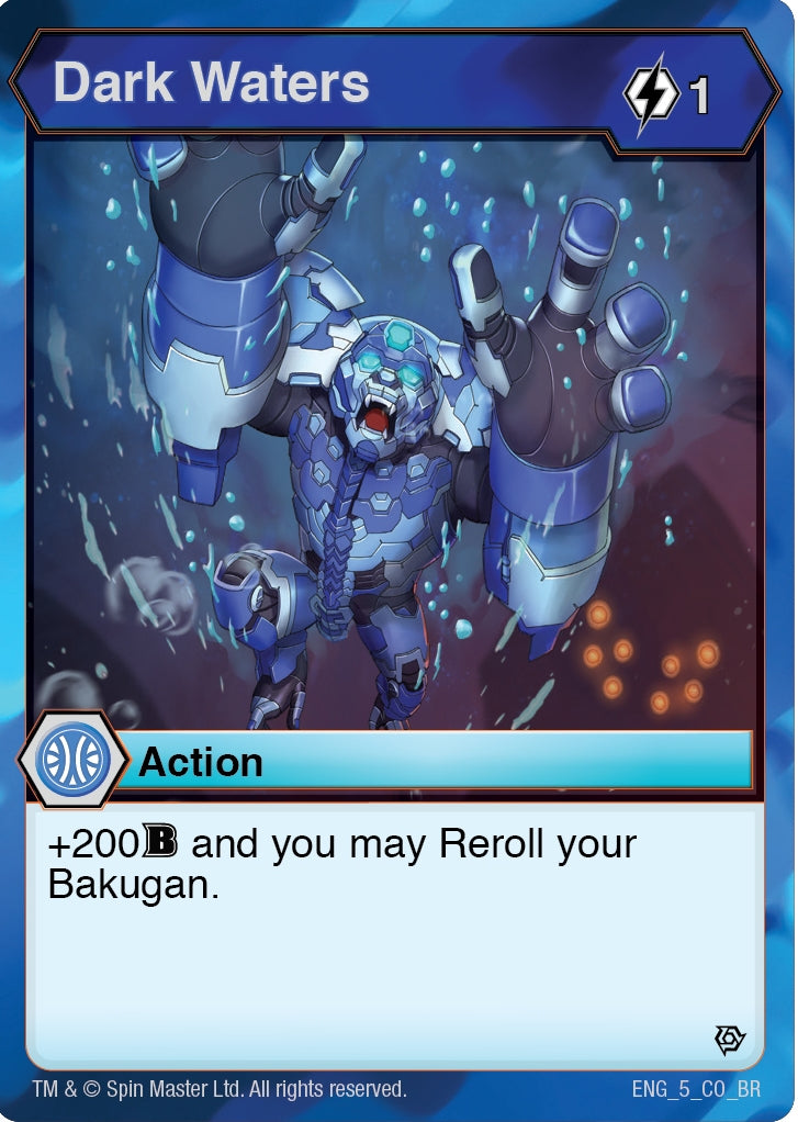 Dark Waters (5) [BR] - Bakugan TCG Single