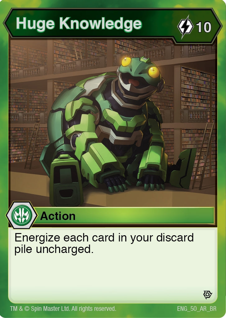 Huge Knowledge (50) [BR] - Bakugan TCG Single
