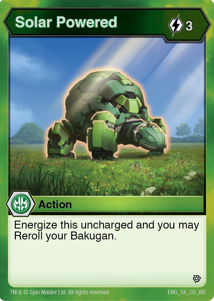 Solar Powered (54) [BR] - Bakugan TCG Single