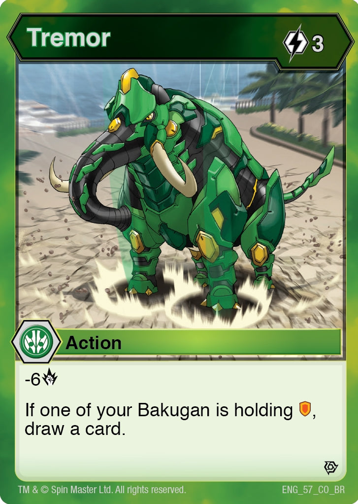 Tremor (57) [BR] - Bakugan TCG Single