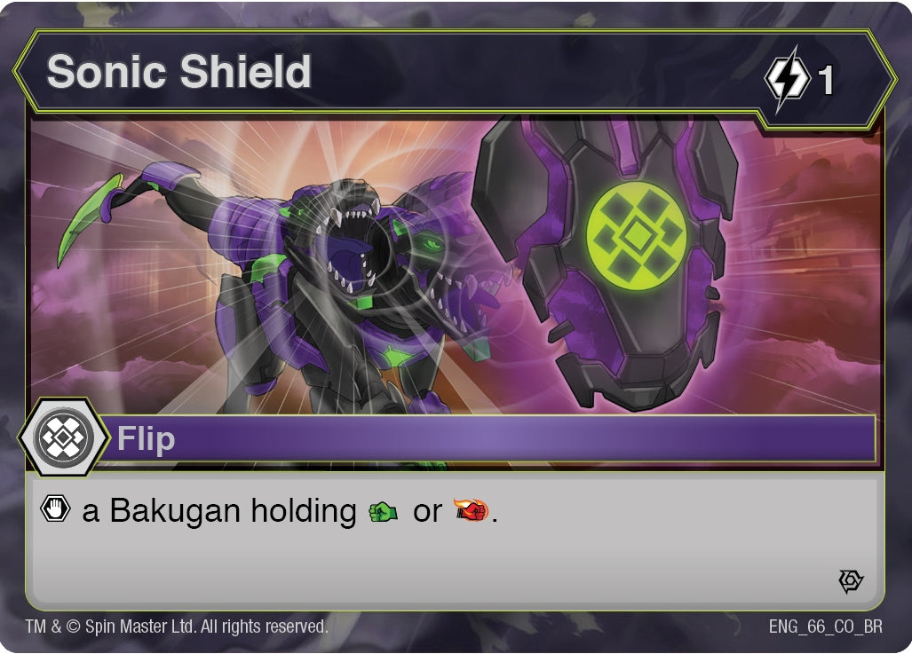 Sonic Shield (66) [BR] - Bakugan TCG Single