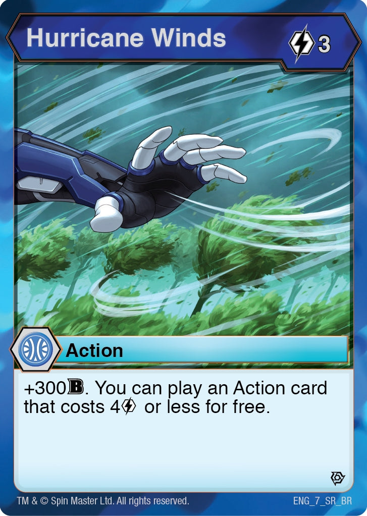 Hurricane Winds (7) [BR] - Bakugan TCG Single