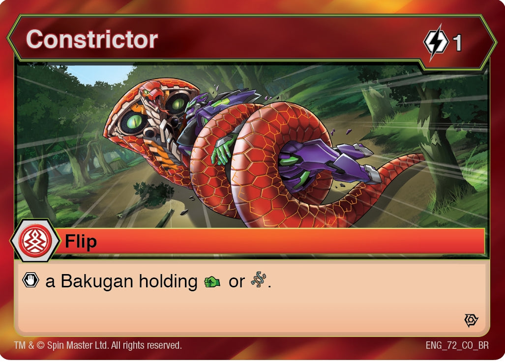 Constrictor (72) [BR] - Bakugan TCG Single