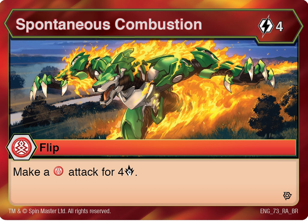 Spontaneous Combustion (73) [BR] - Bakugan TCG Single