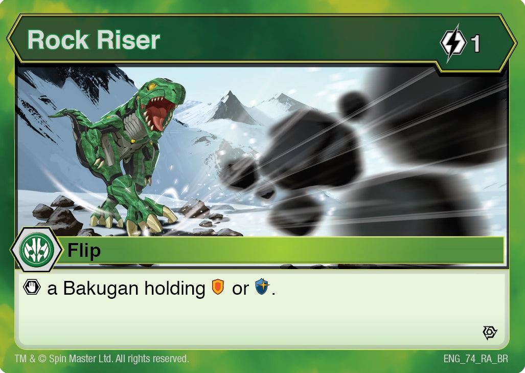 Rock Riser (74) [BR] - Bakugan TCG Single