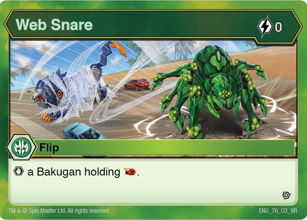 Web Snare (76) [BR] - Bakugan TCG Single