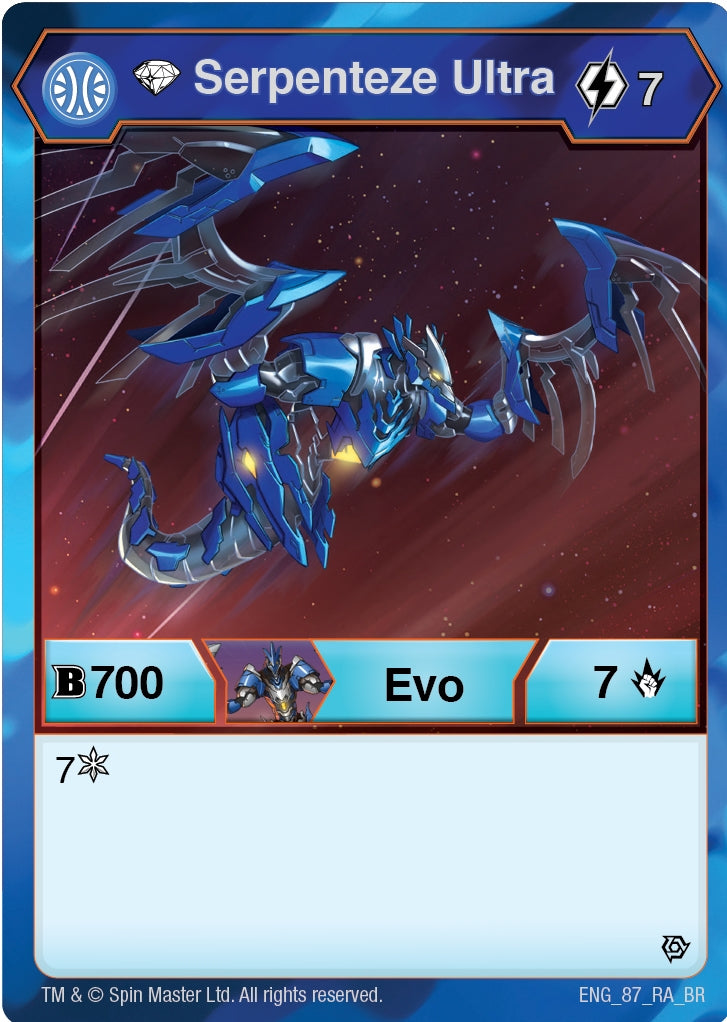 Diamond Serpenteze Ultra (87) [BR] - Bakugan TCG Single