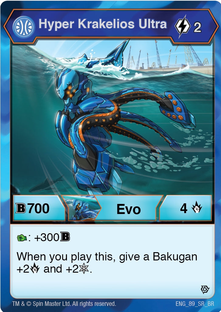 Hyper Krakelios Ultra (89) [BR] - Bakugan TCG Single