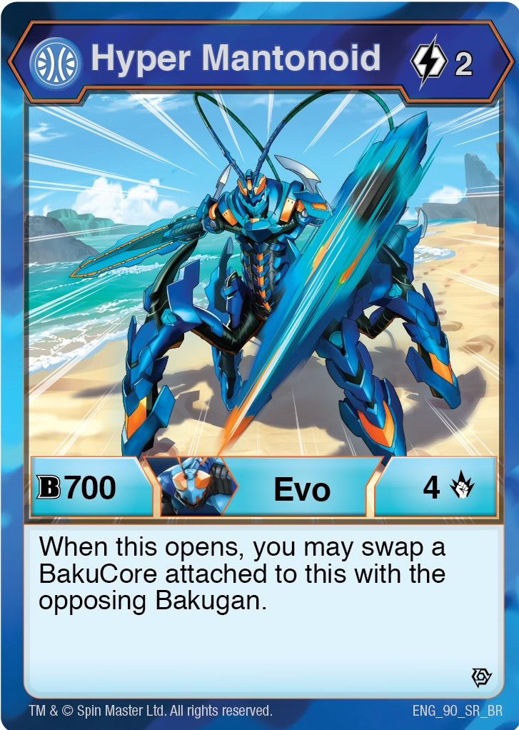 Hyper Mantonoid (90) [BR] - Bakugan TCG Single