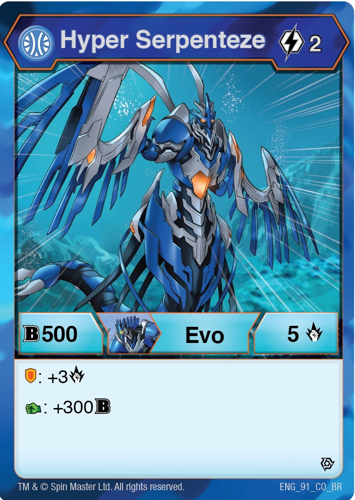 Hyper Serpenteze (91) [BR] - Bakugan TCG Single