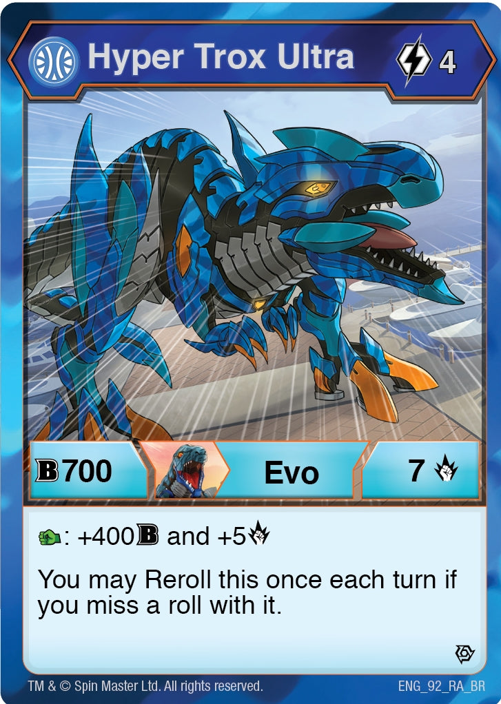 Hyper Trox Ultra (92) [BR] - Bakugan TCG Single