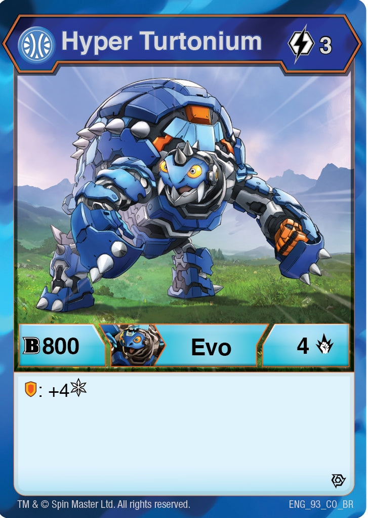Hyper Turtonium (93) [BR] - Bakugan TCG Single
