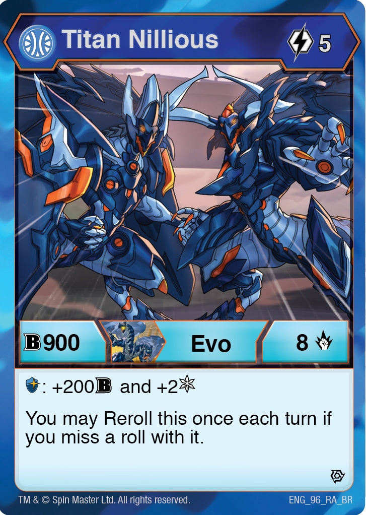 Titan Nillious (96) [BR] - Bakugan TCG Single