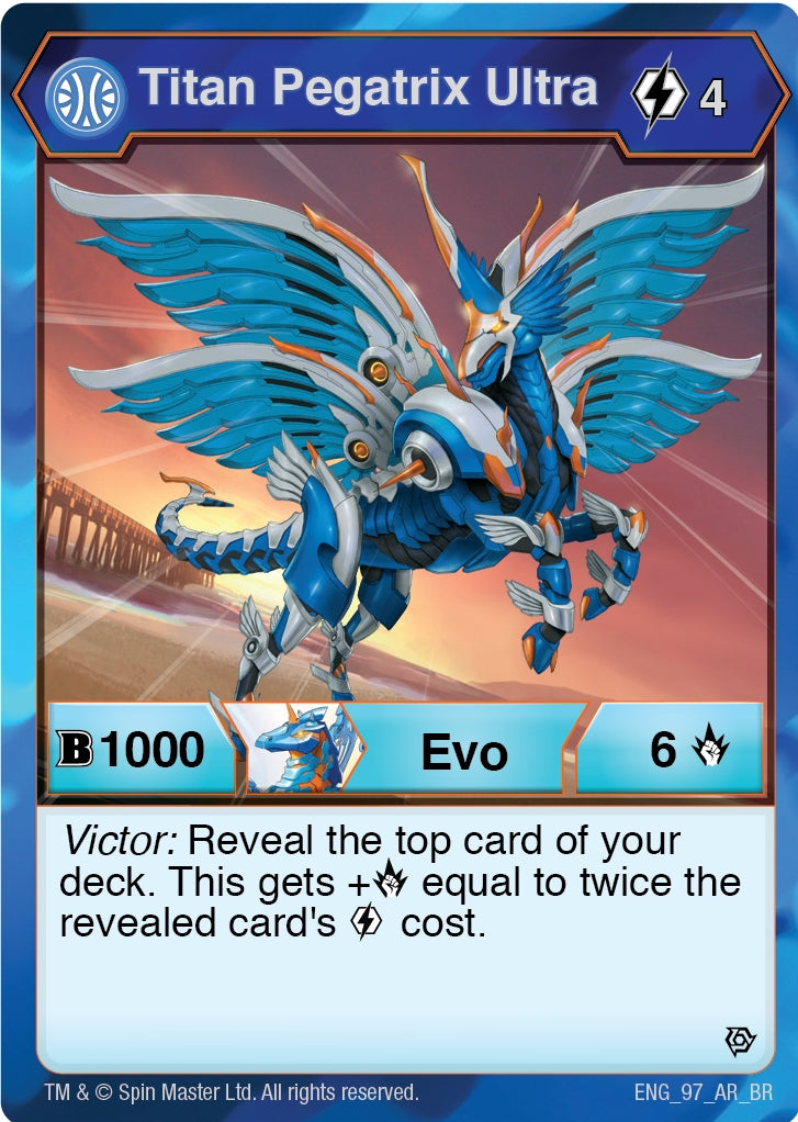 Titan Pegatrix Ultra (97) [BR] - Bakugan TCG Single