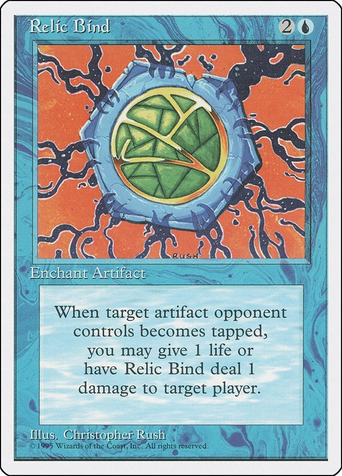 Relic Bind [4ED] - MTG Single