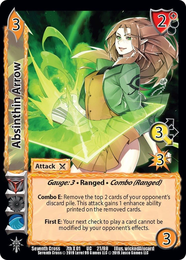 Absinthin Arrow (21) [SVC] - UniVersus Single