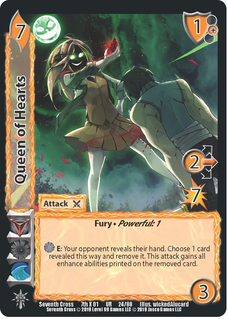 Queen of Hearts (24) [SVC] - UniVersus Single