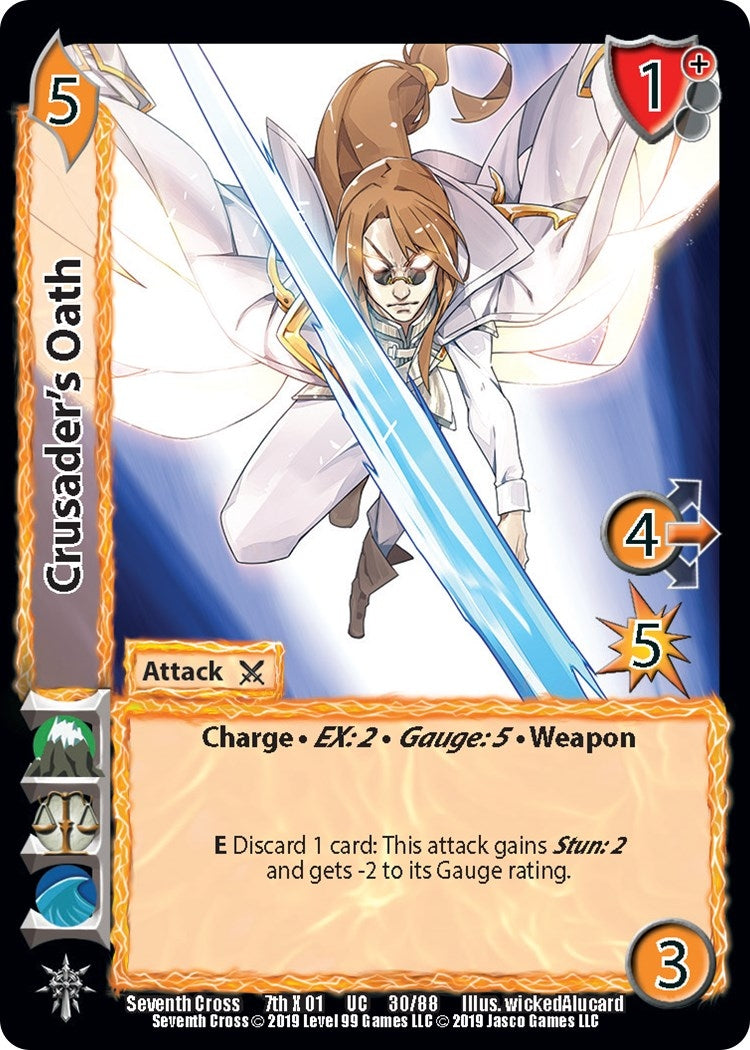 Crusader’s Oath (30) [SVC] - UniVersus Single