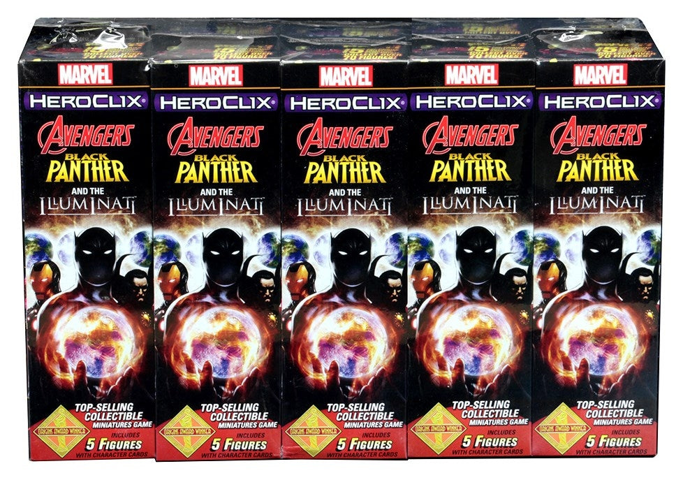 Avengers Black Panther and the Illuminati Booster Brick [ABPI] - Heroclix Sealed