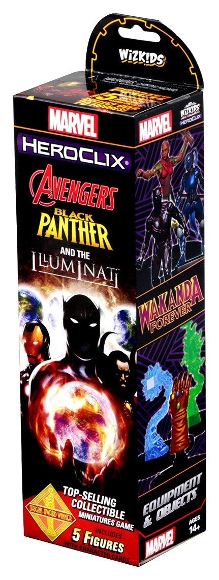 Avengers Black Panther and the Illuminati Booster Pack [ABPI] - Heroclix Sealed