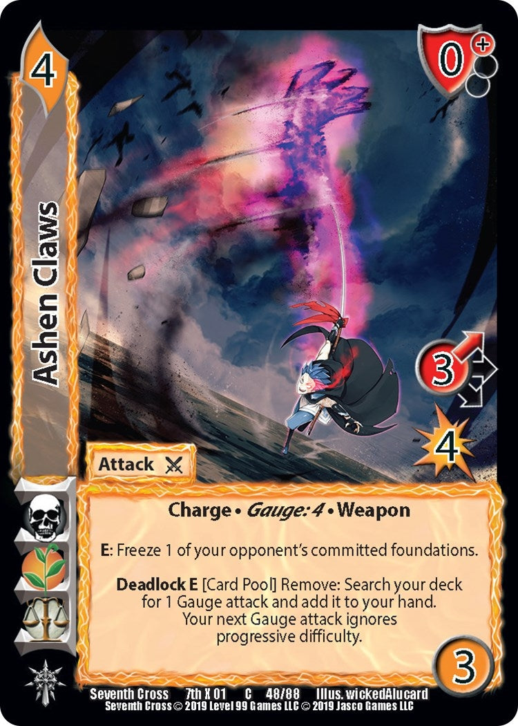 Ashen Claws (48) [SVC] - UniVersus Single
