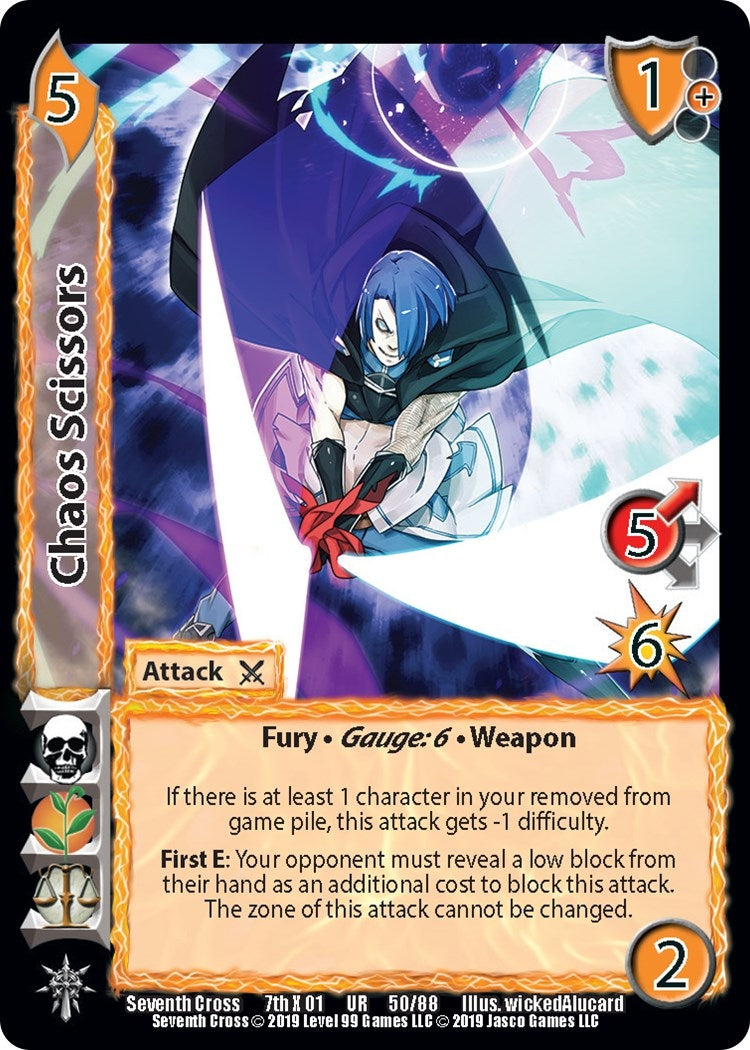 Chaos Scissors (50) [SVC] - UniVersus Single