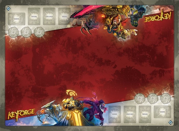 KeyForge: Architect’s Vault Two-Player Gamemat - Playmats Sealed