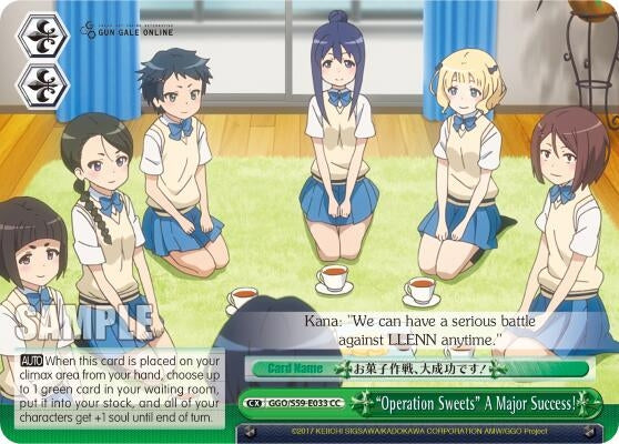 ’Operation Sweets’ A Major Success! (59033) [GGO/S59] - Weiss Schwarz Single