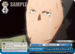 A Love at the Risk of One’s Life (59100) [GGO/S59] - Weiss Schwarz Single