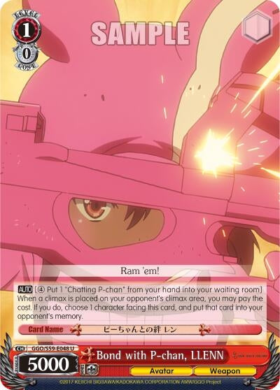 Bond with P-chan LLENN (59048) [GGO/S59] - Weiss Schwarz Single