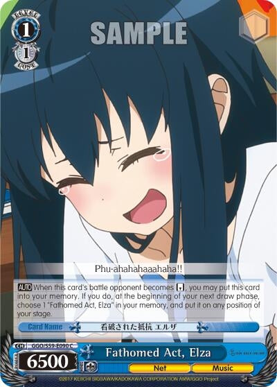 Fathomed Act Elza (59090) [GGO/S59] - Weiss Schwarz Single