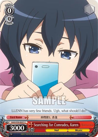 Searching for Comrades Karen (59057) [GGO/S59] - Weiss Schwarz Single