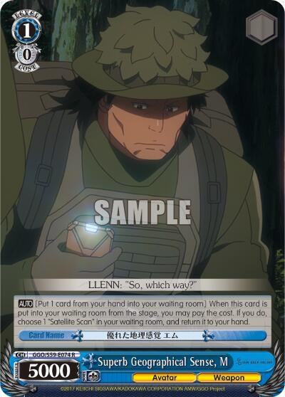 Superb Geographical Sense M (59074) [GGO/S59] - Weiss Schwarz Single