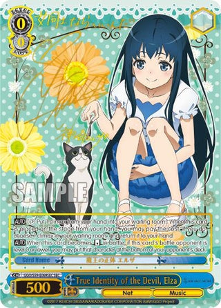 True Identity of the Devil Elza (SEC) (59069) [GGO/S59] - Weiss Schwarz Single
