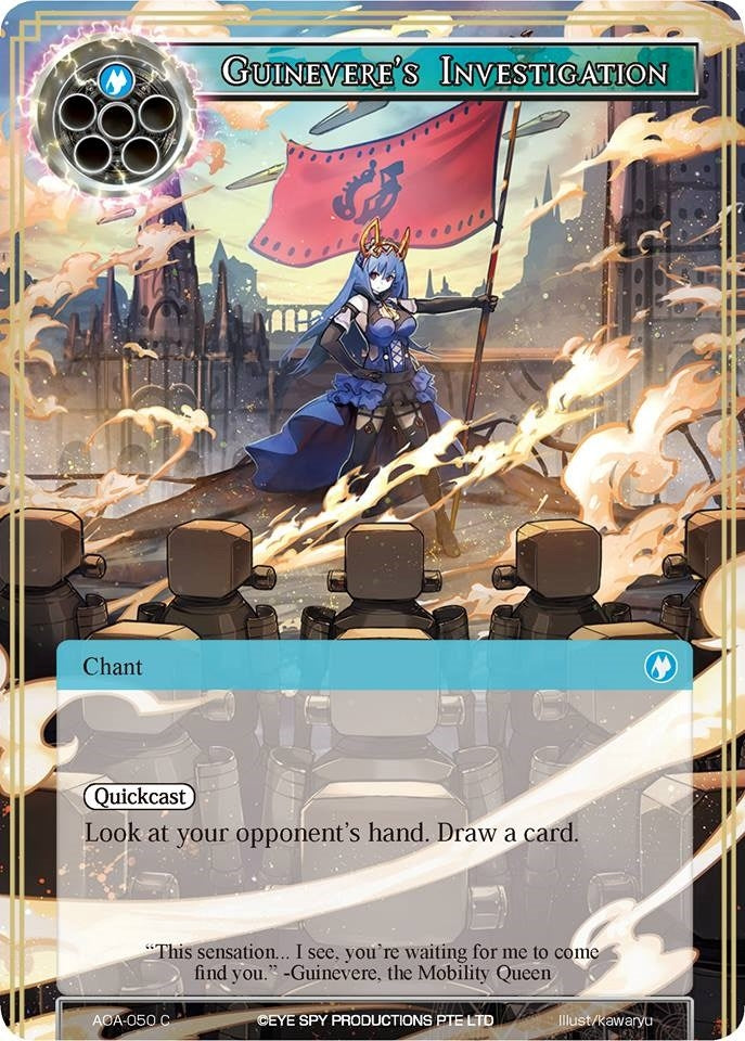 Guinevere’s Investigation (50) [AOA] - Force of Will Single