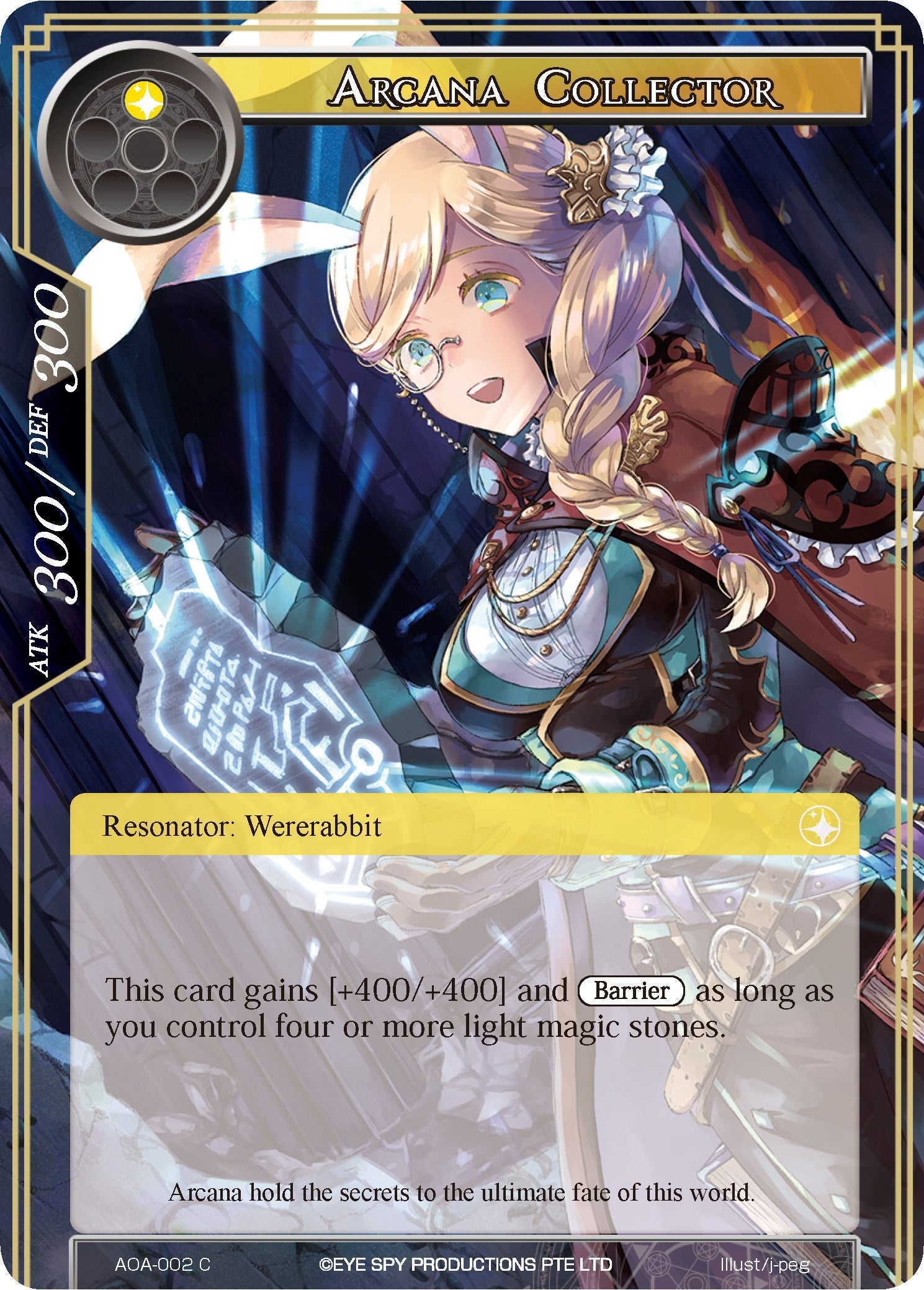 Arcana Collector (2) [AOA] - Force of Will Single