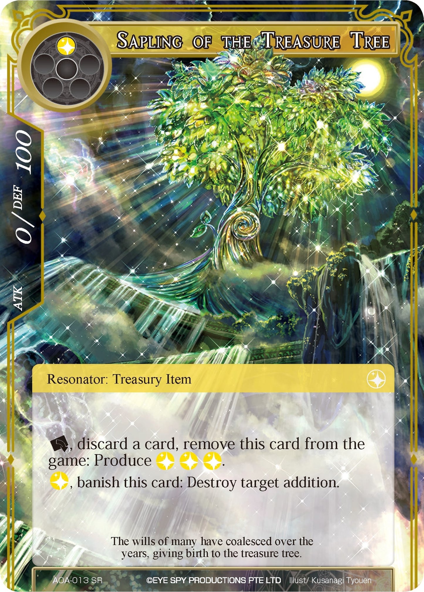 Sapling of the Treasure Tree (13) [AOA] - Force of Will Single